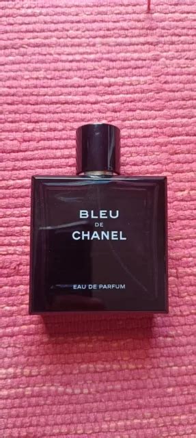 bleu de chanel parfum empty bottle